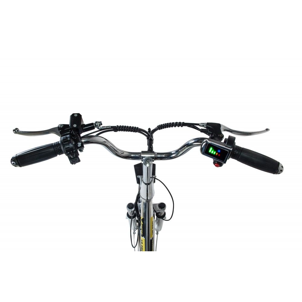 Электровелосипед MINGTO V8 PRO 60V15Ah (серебристый)